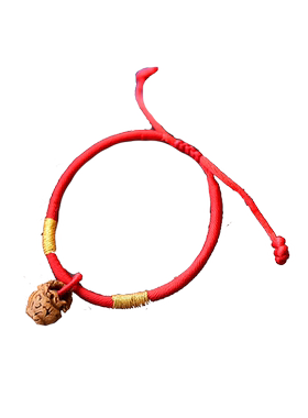 端午节编织儿童桃木饰品手链