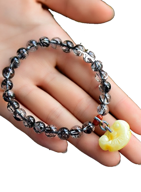 时尚风男女款本命年节日单圈手串