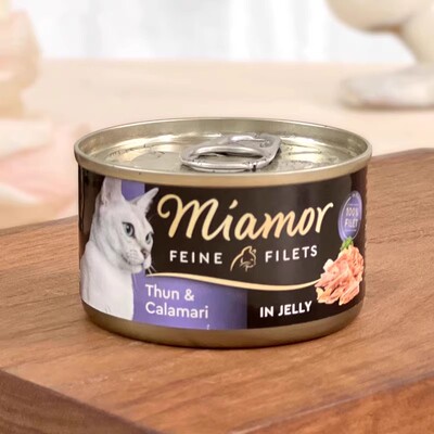 Miamor迈阿咪黑罐猫罐头迈阿密猫咪湿粮零食汤罐成幼猫零食80g
