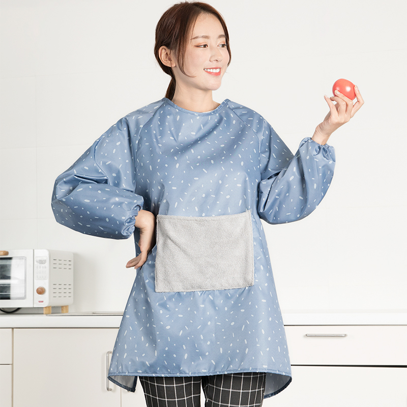 防水做饭韩版厨房罩衣背心式围腰