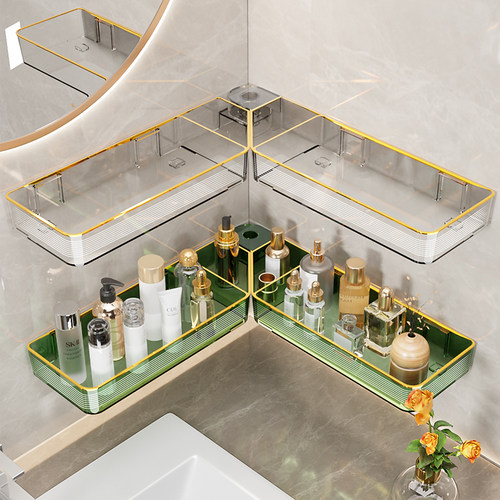 镜前置物架|高端轻奢洗漱台架