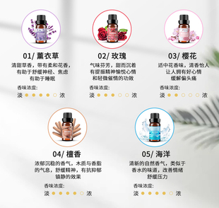 香薰精油加湿器家用室内卧室香薰机香薰灯精油灯熏香专用空气净化