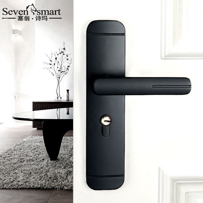 卧室卫生间美式静音门锁