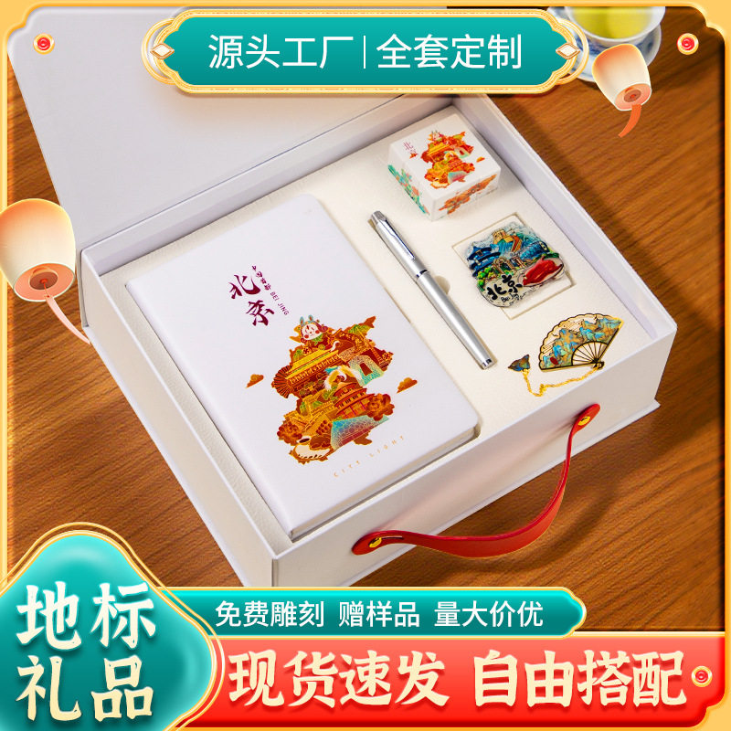 生日礼物创意文创城市风伴手礼定制LOGO文旅活动商务礼品纪念套装