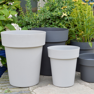 环球霍伦盆园艺种花盆多肉盆塑料万象盆加厚高款矮胖加仑月季盆