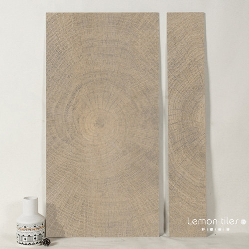 年轮木纹砖中古风法式风瓷砖