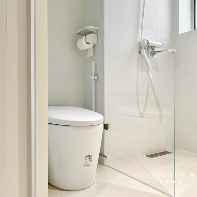 纯白色卫生间瓷砖300x600厨房阳台墙砖全瓷瓷片砖素色柔光简约砖