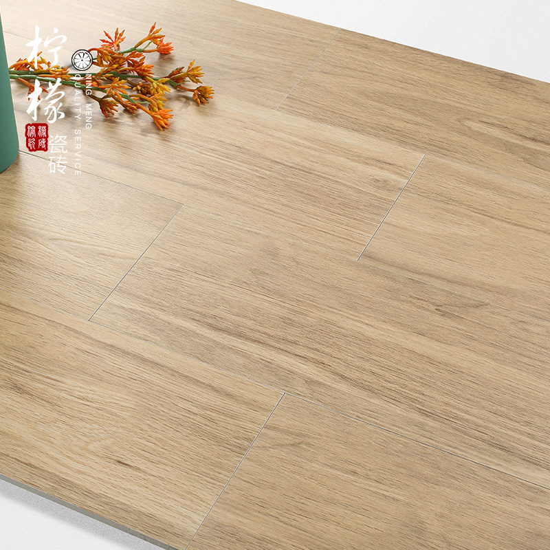 全瓷直边200x1000木纹卧室地板砖