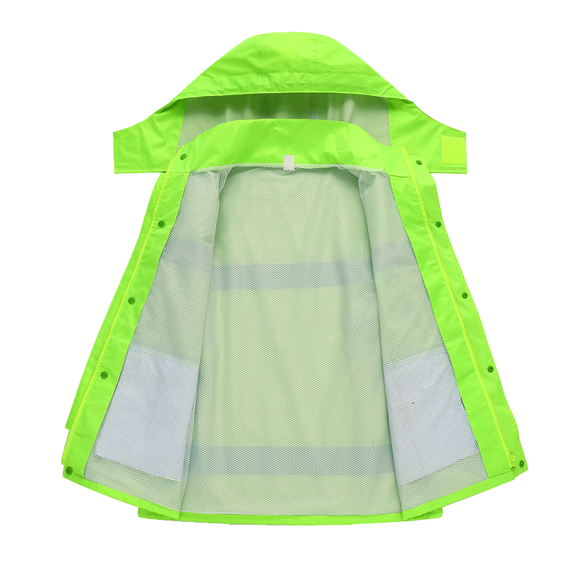 龙豹中等厚度成人分体雨衣