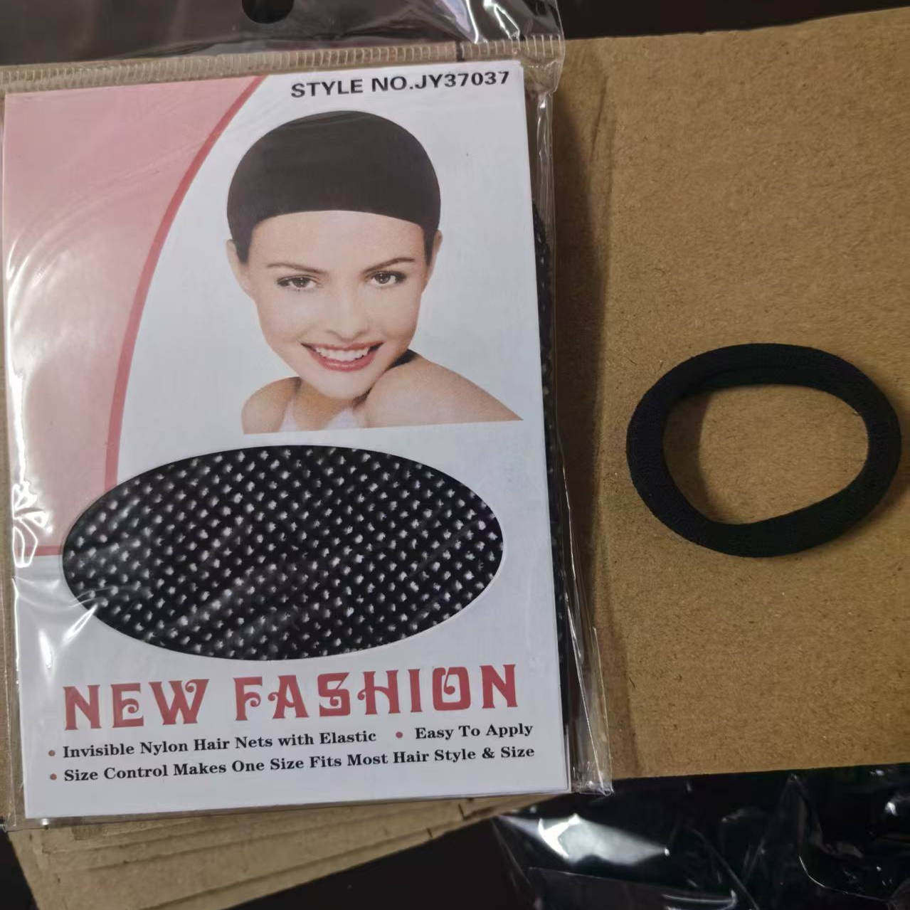 假发发网隐形假发套两头通cos配件高弹长短发通用网罩固定压发帽