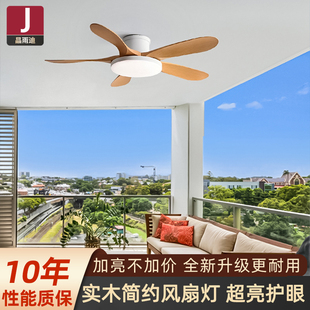 生活阳台风扇灯2025新款户外一体吊扇灯带遥控阳光棚阳光房专用灯