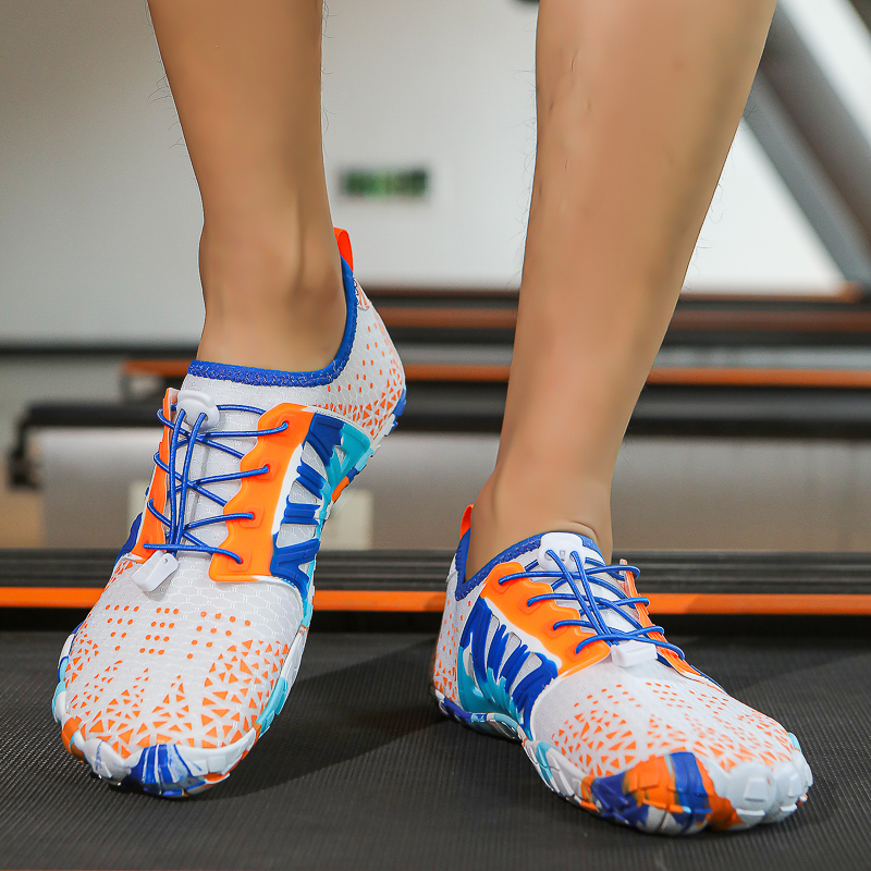 外贸宽楦宽版室内健身鞋女秋冬防滑深蹲硬拉鞋男深蹲跑步机垂钓鞋