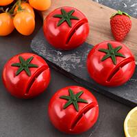 Creative and cute tomato-shaped knife sharpener, portable household manual tomato-shaped convenient whetstone, kitchen small tool thumbnail 3