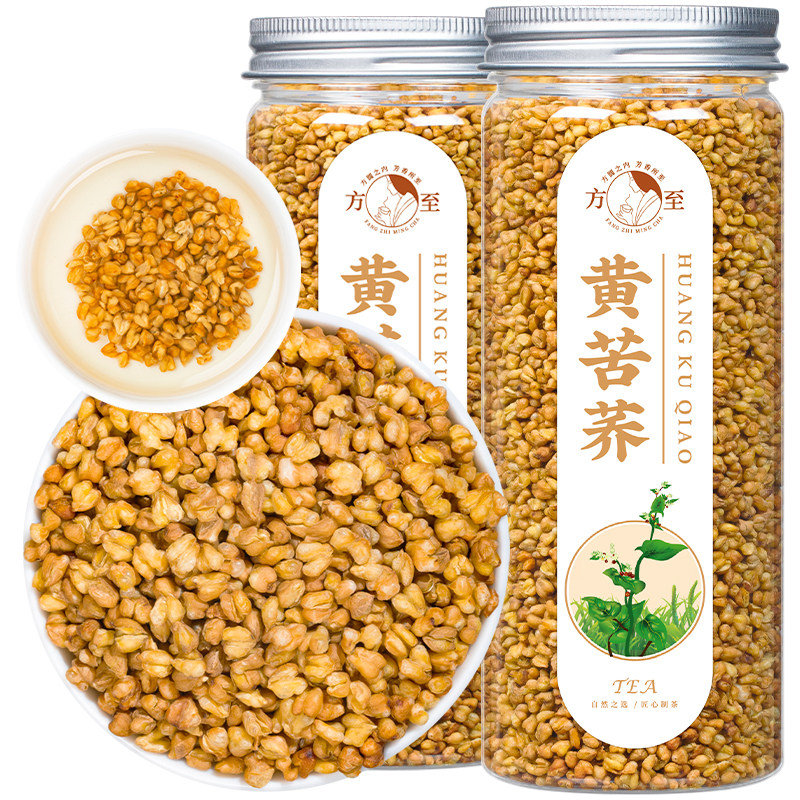 精选苦荞茶大凉山黄苦荞茶叶全胚芽正品金荞麦茶罐装浓香饭店专用,茶,代用/花草茶,淘宝优惠券,粉丝福利购,淘宝优惠卷