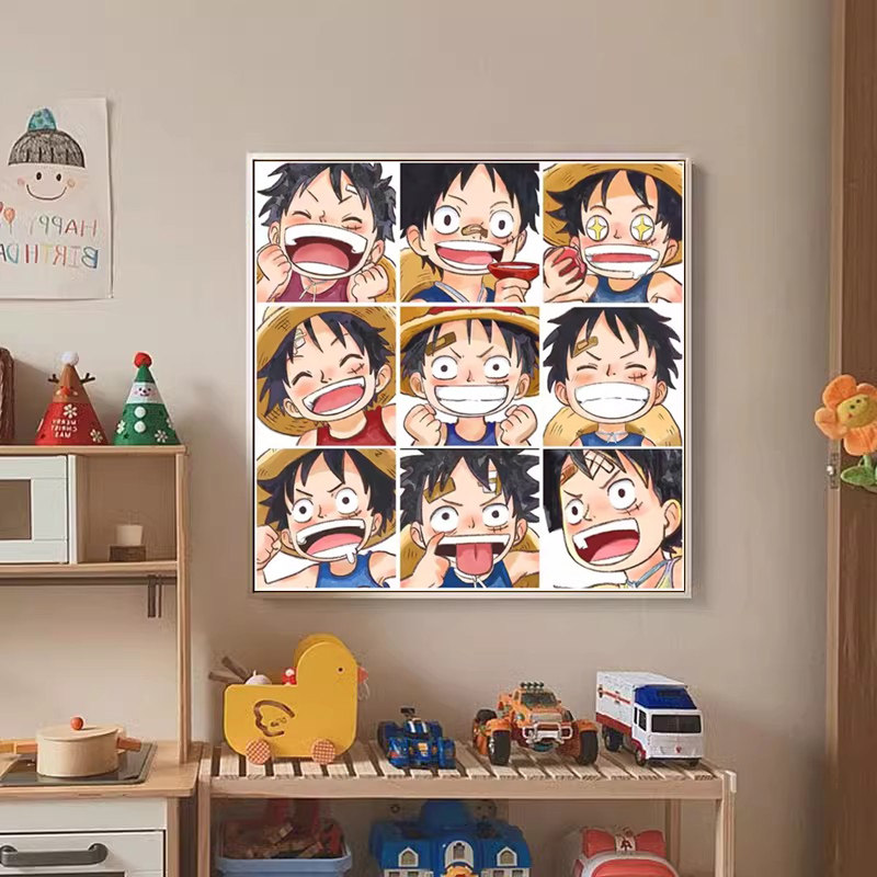 钻石贴画简单带框钻石绣