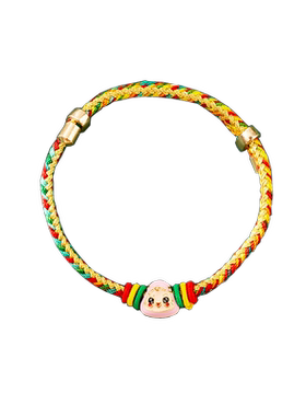 小艾艾端午节五彩手绳