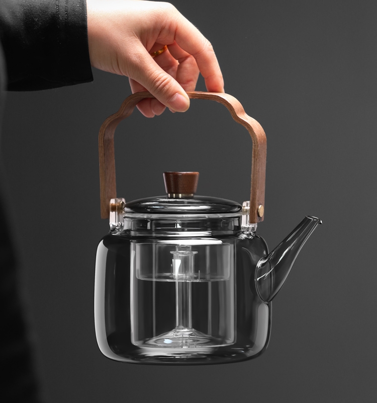 玻璃煮茶壶可明火单壶电陶炉专用煮茶器家用泡茶壶提梁烧水壶茶具