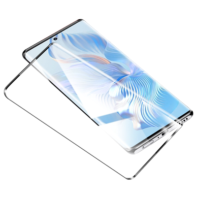 荣耀80系列钢化膜曲面防爆全贴合