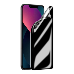 适用苹果13防窥膜iphone11promax钢化水凝膜12mini手机14iphonex8plus防窥x全屏xr防偷窥iphonexr软膜xsmax7p