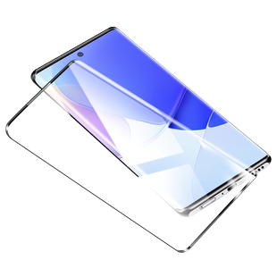 华为nvoe9钢化膜nam一al00手机膜nova9专用nava9曲屏namal00-aloo贴膜novae9navo9noⅴa9novo9nona适用n9nave