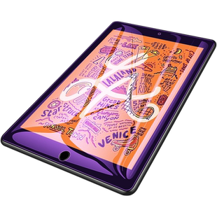 适用iPadmini5钢化膜ipadmimi6平板保护膜苹果ipad迷你5全屏覆盖pad电脑mini6屏幕贴膜第5代防爆抗蓝光第六代