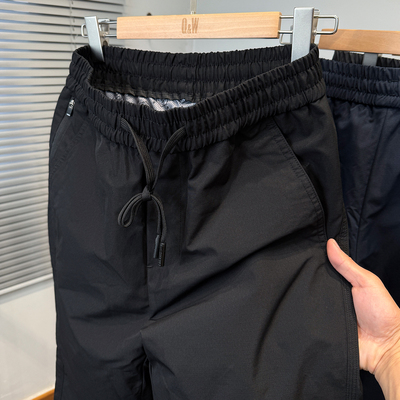 90%鹅绒直筒休闲裤羽绒男