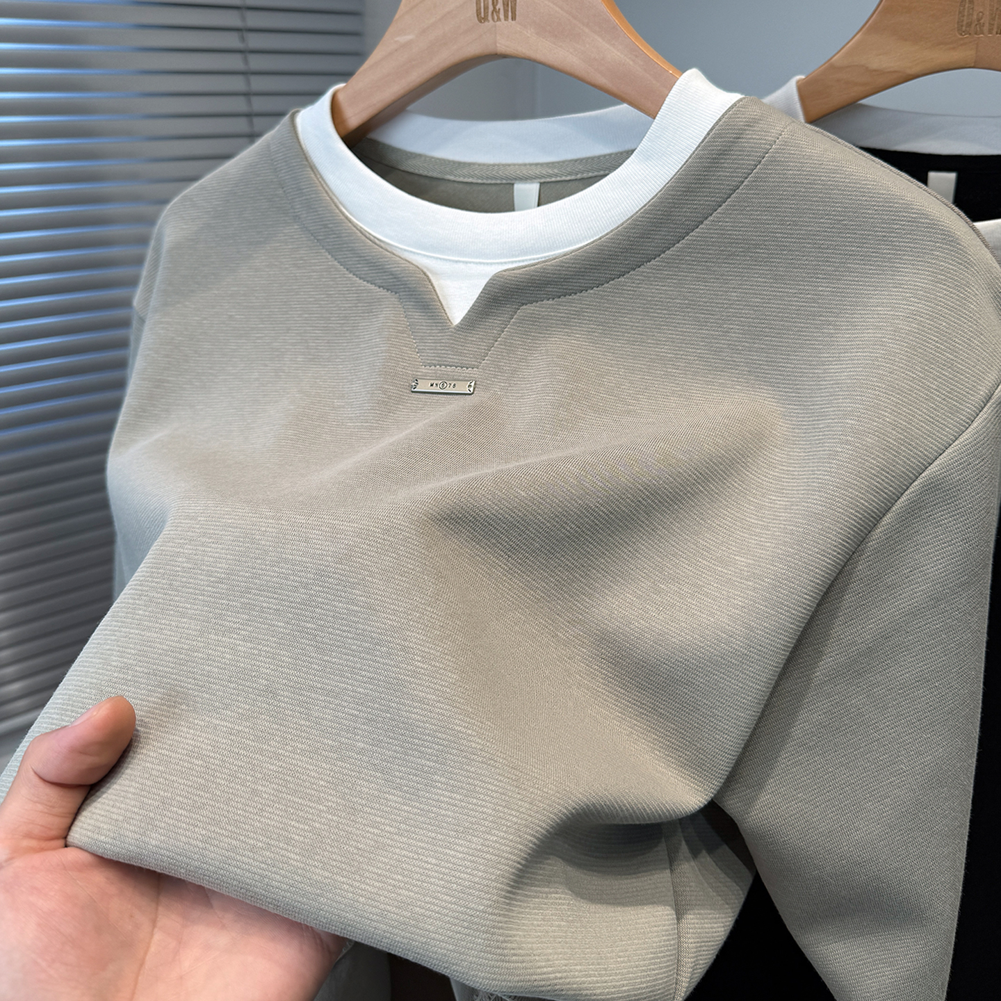 假两件卫衣男款春秋季