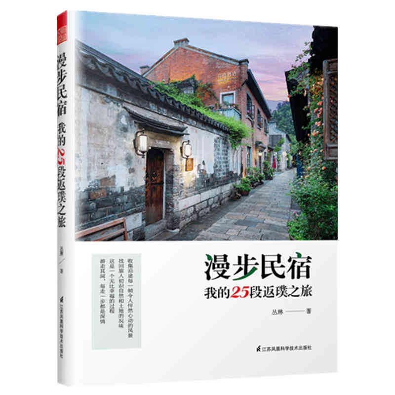 【书】漫步民宿 我的25段返璞之旅 丛琳 民宿旅馆青旅客栈周边设计特色服