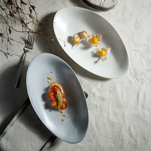 dxc椭圆盘陶瓷大众椭圆形北欧风