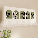 挂机空调罩新款 空调防尘罩全包卧室防直吹卡通挡风帘开机不取通用