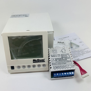 适用麦克维尔温控器水机中央空调液晶显示三速开关McQuay MC322 AC8100
