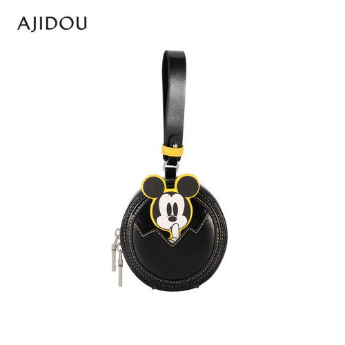 阿吉豆包包圆形收纳包手拎包包袋