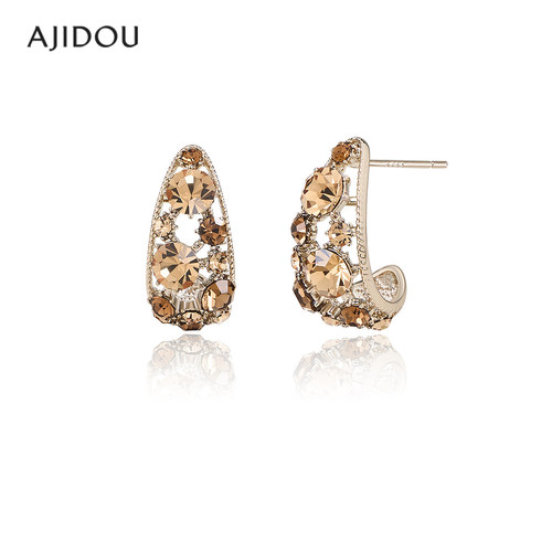 阿吉豆耳饰女美拉德耳钉复古耳圈