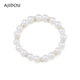AJIDOU阿吉豆手串女款 珍珠手链节日礼物送女友手饰轻奢高级感饰品
