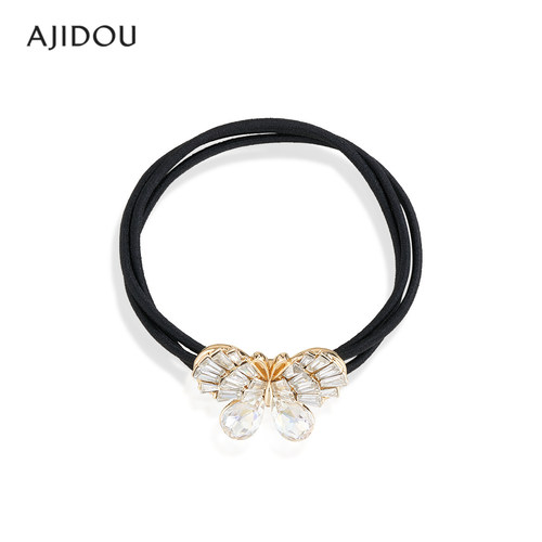 阿吉豆发饰女款闪耀蝴蝶马尾发圈