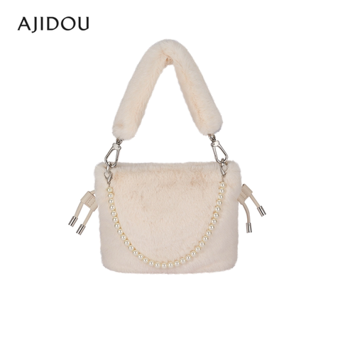 AJIDOU阿吉豆包包女斜挎包时尚休闲款单肩便捷专柜同款单肩包