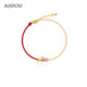 ajidou阿吉豆手链女款 红绳小马手串玄马迎福本命新年生日礼物手饰