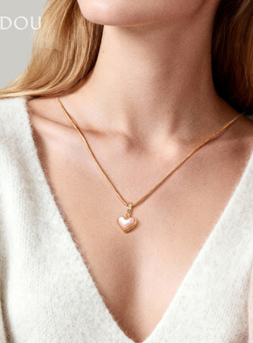 AJIDOU阿吉豆项链女款毛衣链首饰