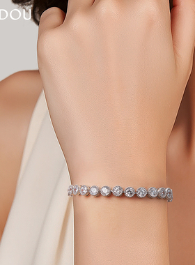 阿吉豆手链女款圆环手环精致手串