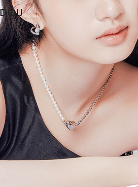 阿吉豆项链女时尚颈圈颈链锁骨链
