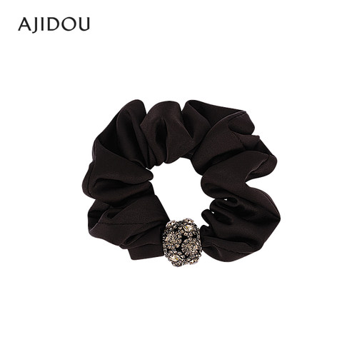 AJIDOU阿吉豆发圈女休闲时尚水钻时尚弹性专柜同款发绳头绳发饰