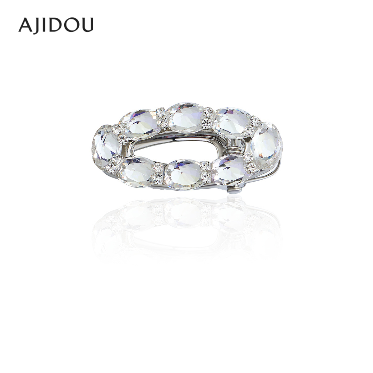 阿吉豆发夹韩系刘海发卡边夹子