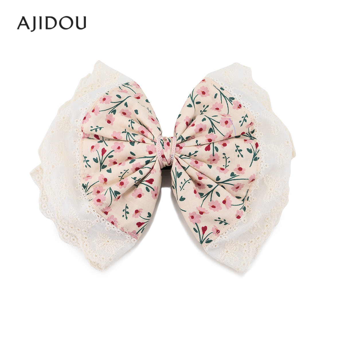 AJIDOU阿吉豆发饰女法式温柔发夹