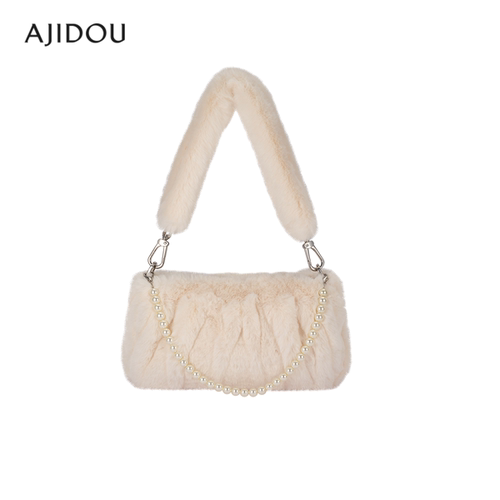 AJIDOU阿吉豆包包女单肩包时尚休闲款便捷斜跨专柜同款斜挎包背包