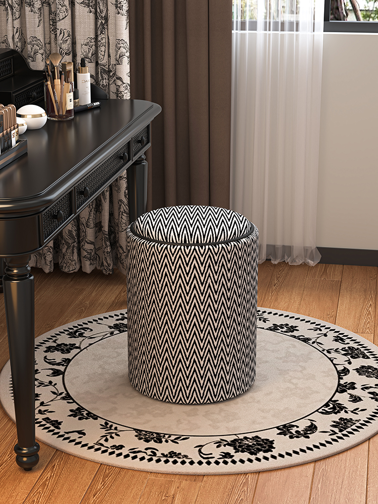 换鞋凳家用门口客厅轻奢高级感穿鞋凳高级感沙发凳试衣间储物凳子