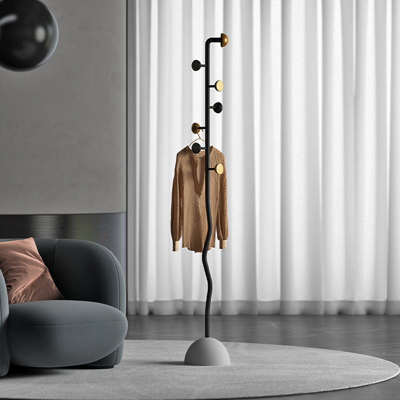 意式不占空间衣架落地卧室挂衣架家用衣帽架客厅玄关收纳衣服架子,住宅家具,衣帽架,淘宝优惠券,粉丝福利购,淘宝优惠卷