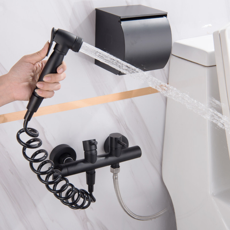 Hot and cold Bidet Faucet closestool Spray gun high pressure Water gun Rinse Nozzle adjust water temperature toilet Water mixing valvein the Decoration main material , Toiletries , Bidet bidet  category - from Buy2taobao.com to provide professional Taobao agent buy service