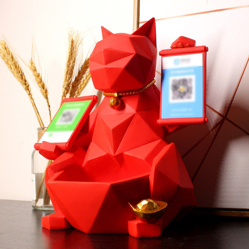 开业高档礼物新店实用大气招财猫