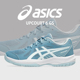 ASICS亚瑟士羽毛球鞋 GS缓震透气轻便防滑儿童运动鞋 UPCOURT