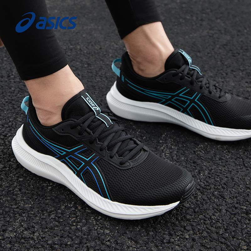 asics亚瑟士男鞋跑步鞋男黑武士2025秋季JOLT5透气回弹男子运动鞋